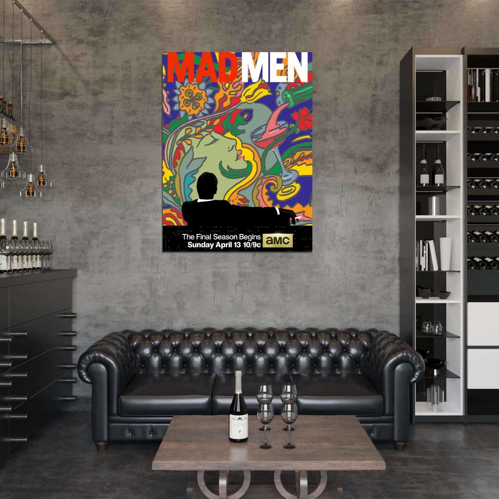 Mad Men Tv Series Art Painting Wall Art Print Poster
