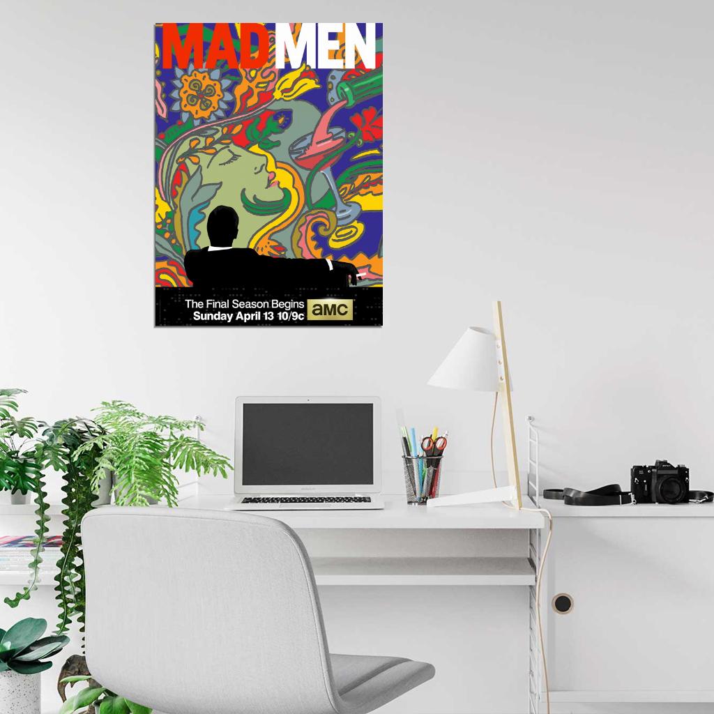 Mad Men Tv Series Art Painting Wall Art Print Poster