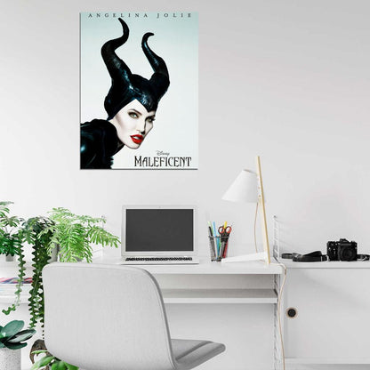 Maleficent Angelina Jolie Movie Wall Art Print Poster