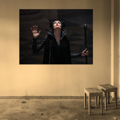 Maleficent Angelina Jolie Movie Wall Art Print Poster