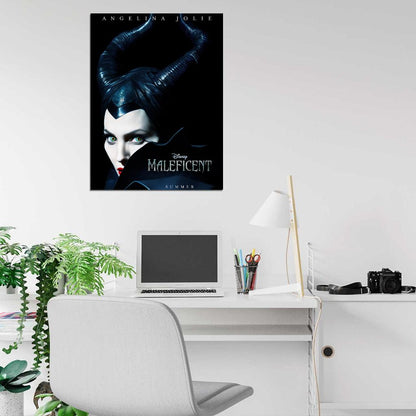Maleficent Angelina Jolie Movie Wall Art Print Poster