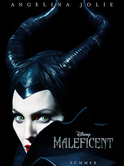 Maleficent Angelina Jolie Movie Wall Art Print Poster