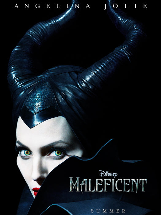 Maleficent Angelina Jolie Movie Wall Art Print Poster