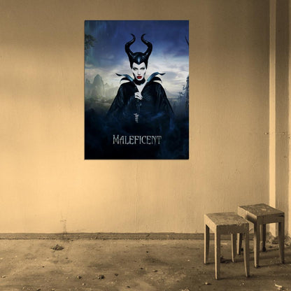 Maleficent Angelina Jolie Movie Wall Art Print Poster
