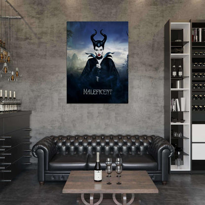 Maleficent Angelina Jolie Movie Wall Art Print Poster