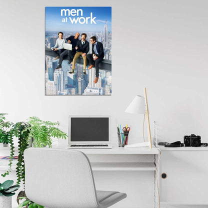 Men at Work Tv Series Wall Art Print Poster