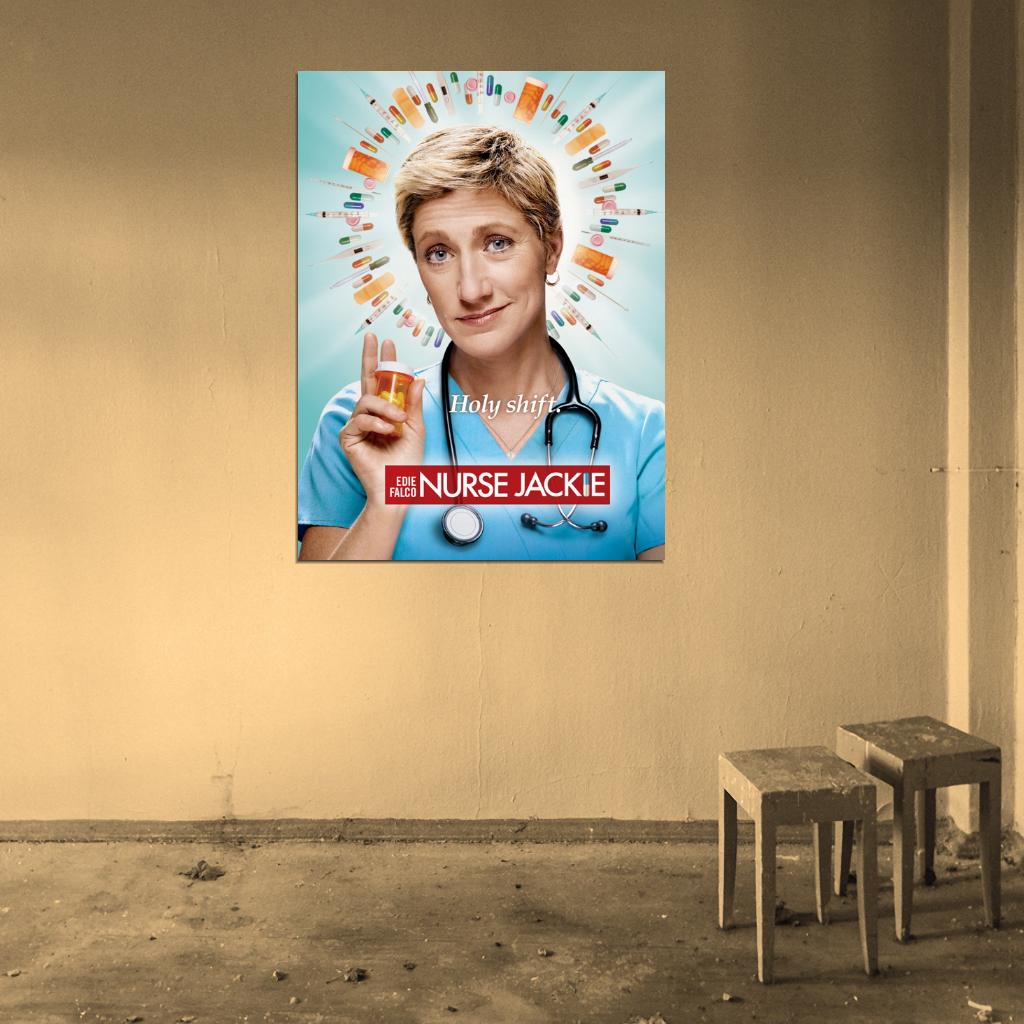 Nurse Jackie Tv Series Wall Art Print Poster