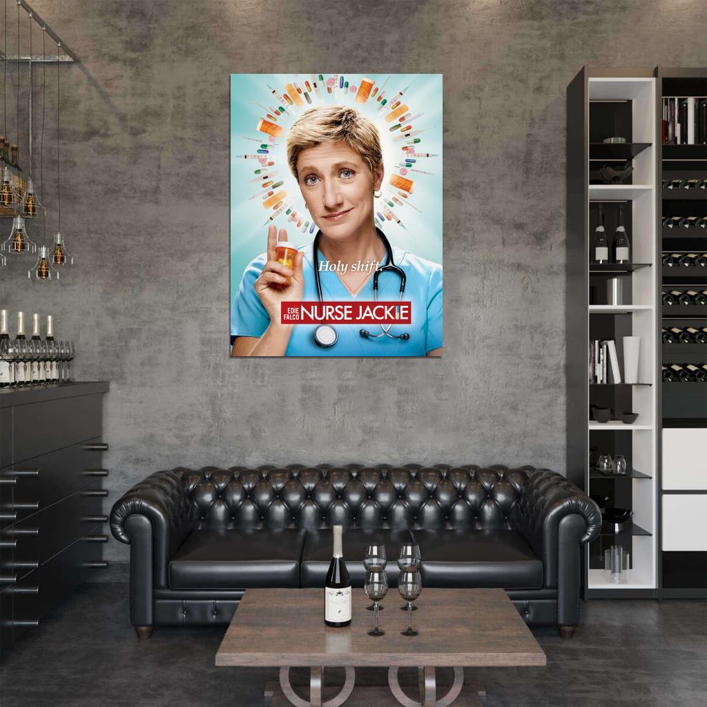 Nurse Jackie Tv Series Wall Art Print Poster