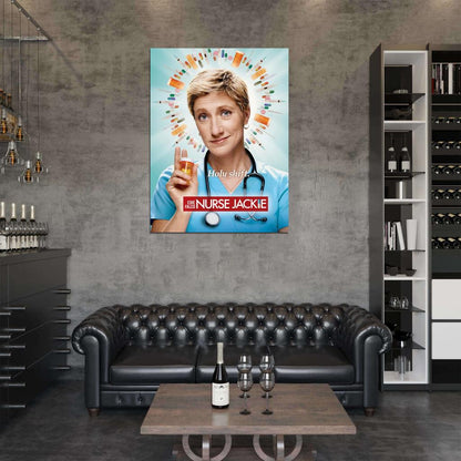 Nurse Jackie Tv Series Wall Art Print Poster