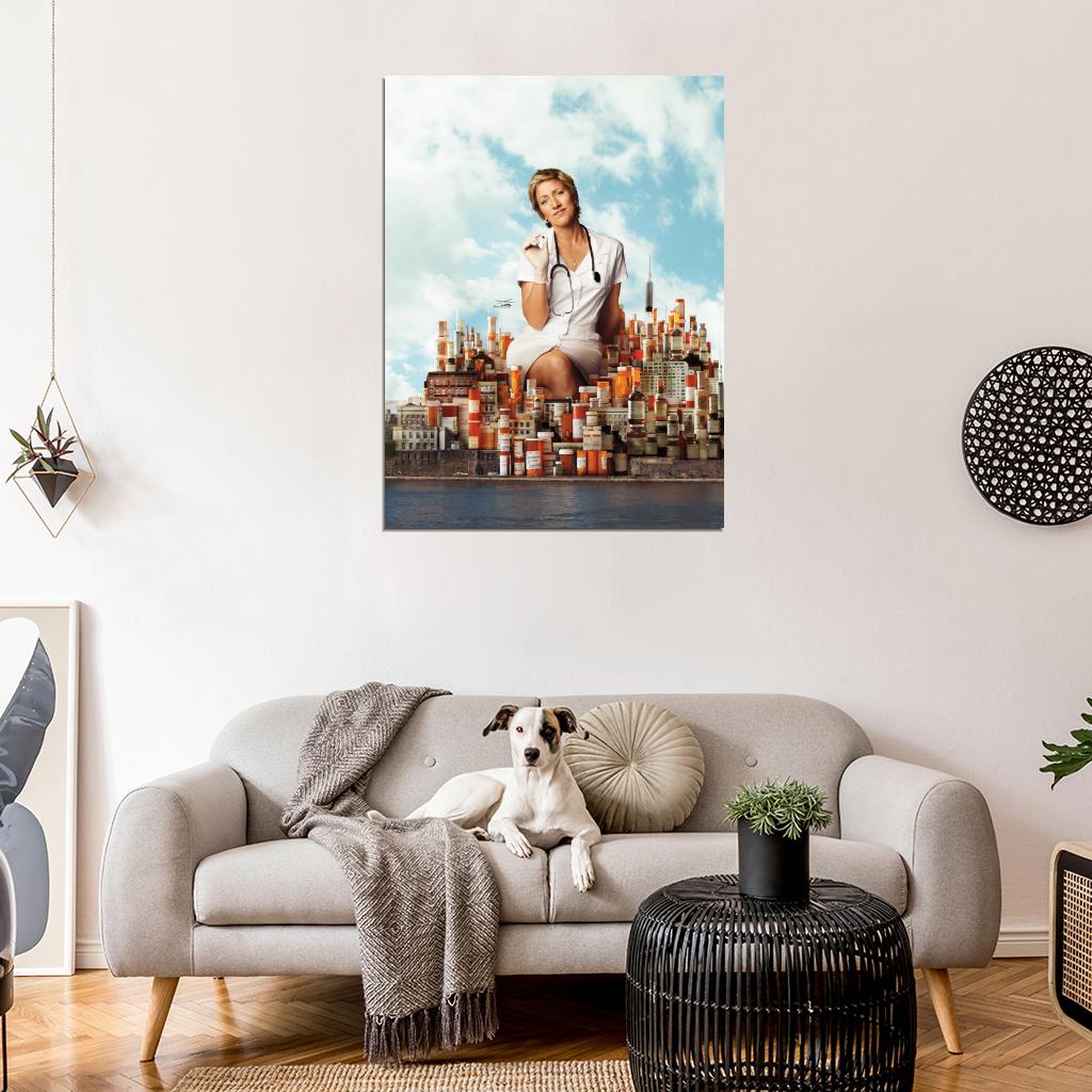 Nurse Jackie Tv Series Wall Art Print Poster