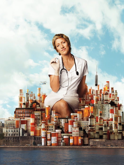 Nurse Jackie Tv Series Wall Art Print Poster