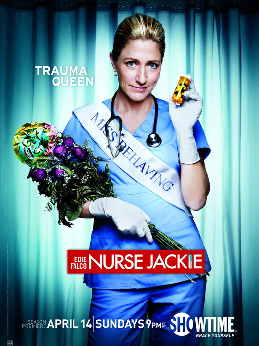 Nurse Jackie Edie Falco Tv Series Wall Art Print Poster