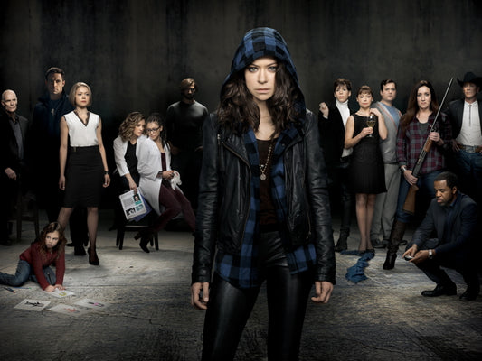 Orphan Black Characters Cast Tv Series Wall Art Print Poster