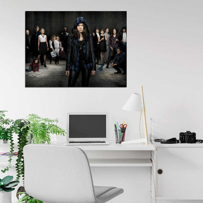 Orphan Black Characters Cast Tv Series Wall Art Print Poster