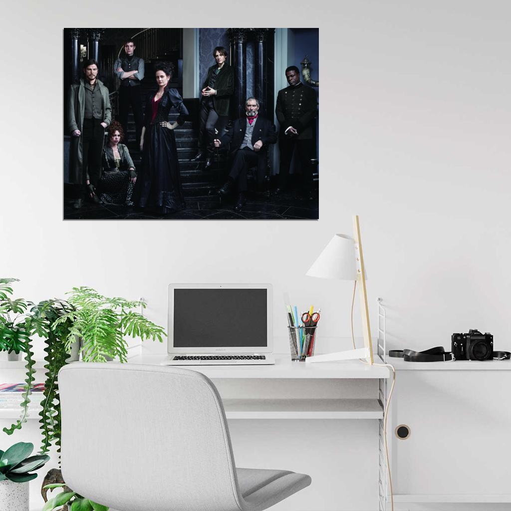 Penny Dreadful Characters Cast Tv Series Wall Art Print Poster