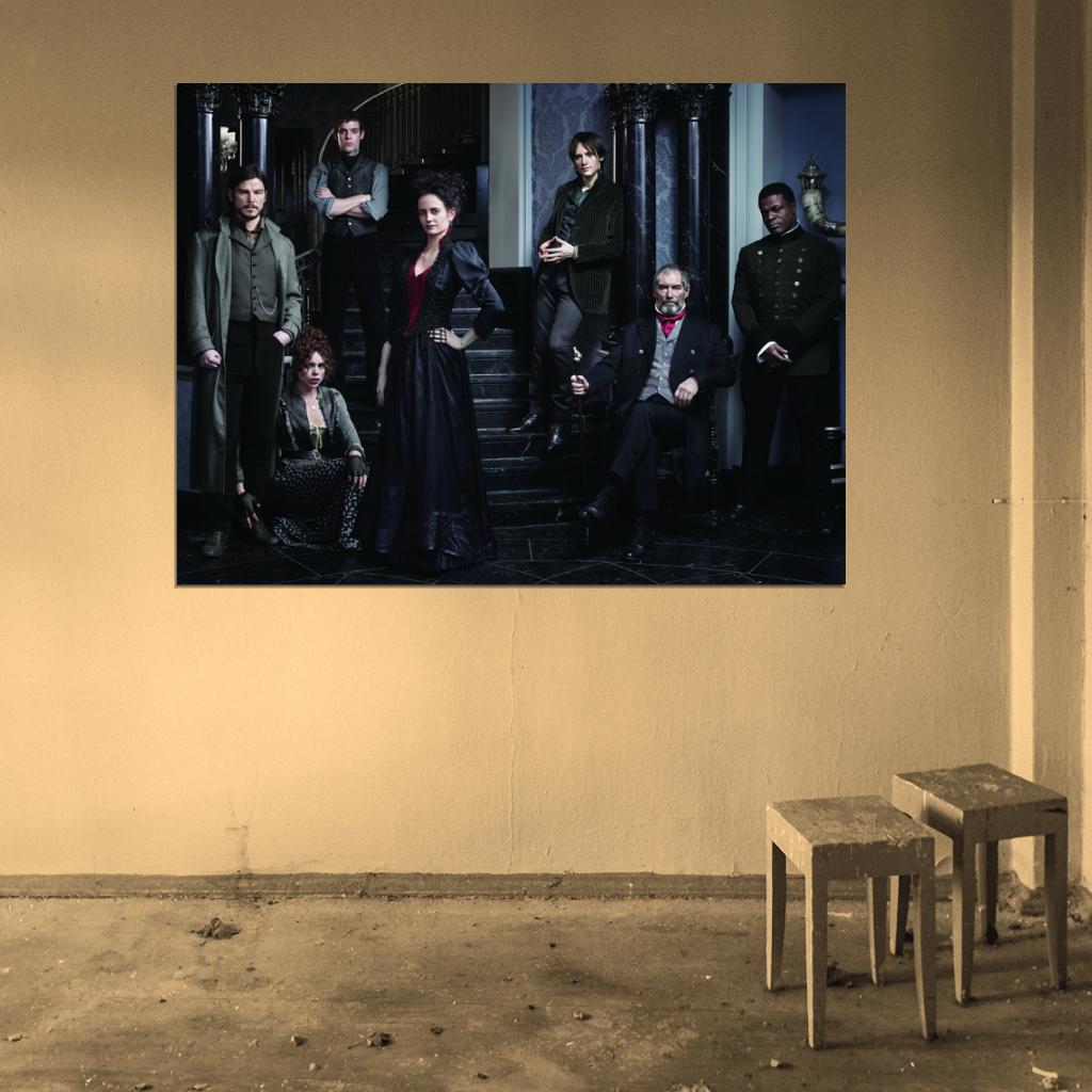 Penny Dreadful Characters Cast Tv Series Wall Art Print Poster