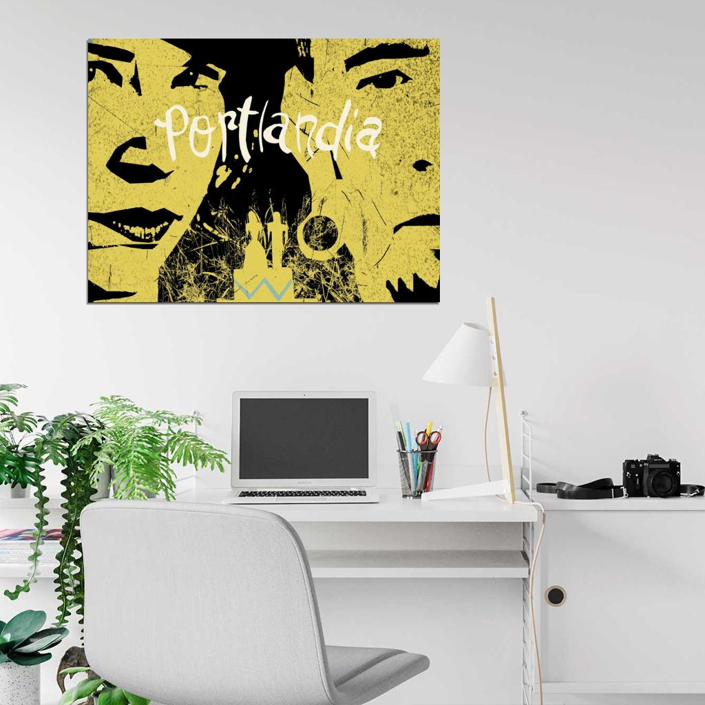 Portlandia Art Painting Tv Series Wall Art Print Poster