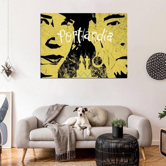 Portlandia Art Painting Tv Series Wall Art Print Poster