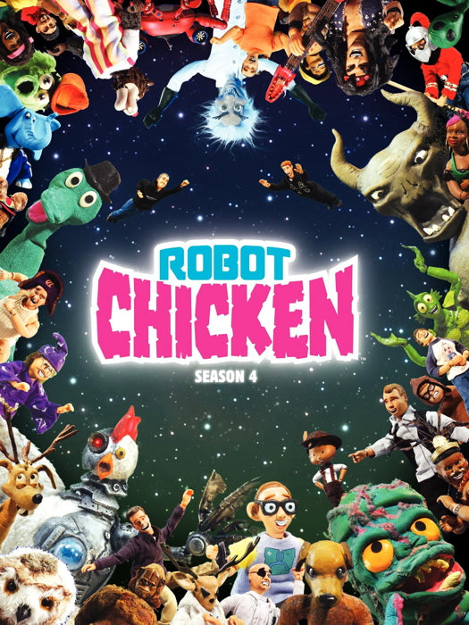 Robot Chicken Tv Series Wall Art Print Poster