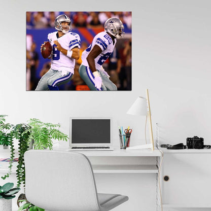 Tony Romo Sport Wall Art Print Poster