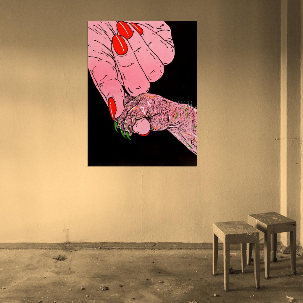 Rosemary's Baby 1968 Art Painting Movie Wall Art Print Poster