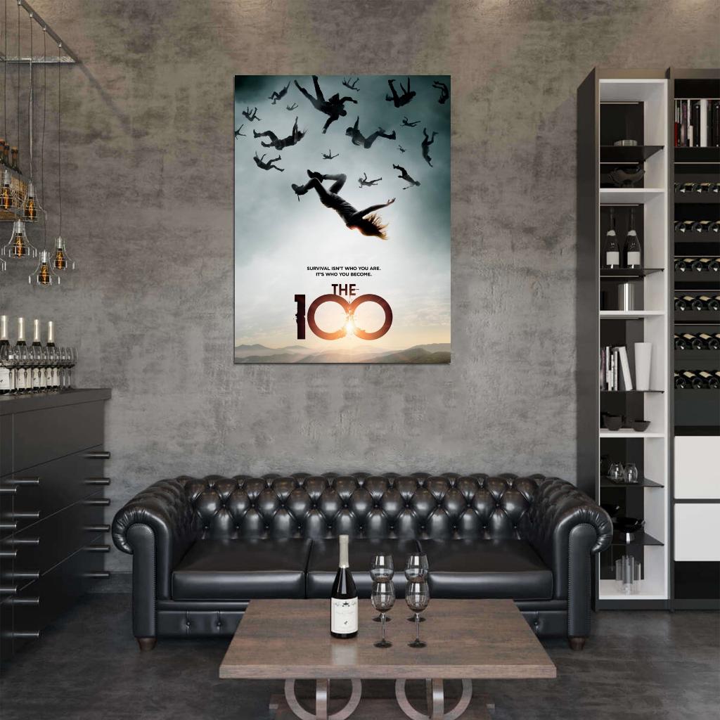 The 100 Tv Series Wall Art Print Poster