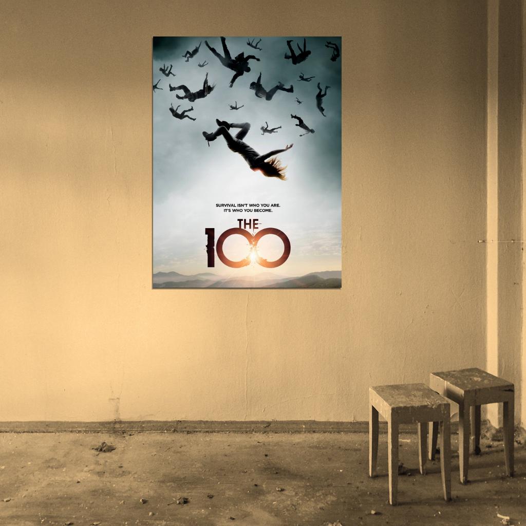 The 100 Tv Series Wall Art Print Poster