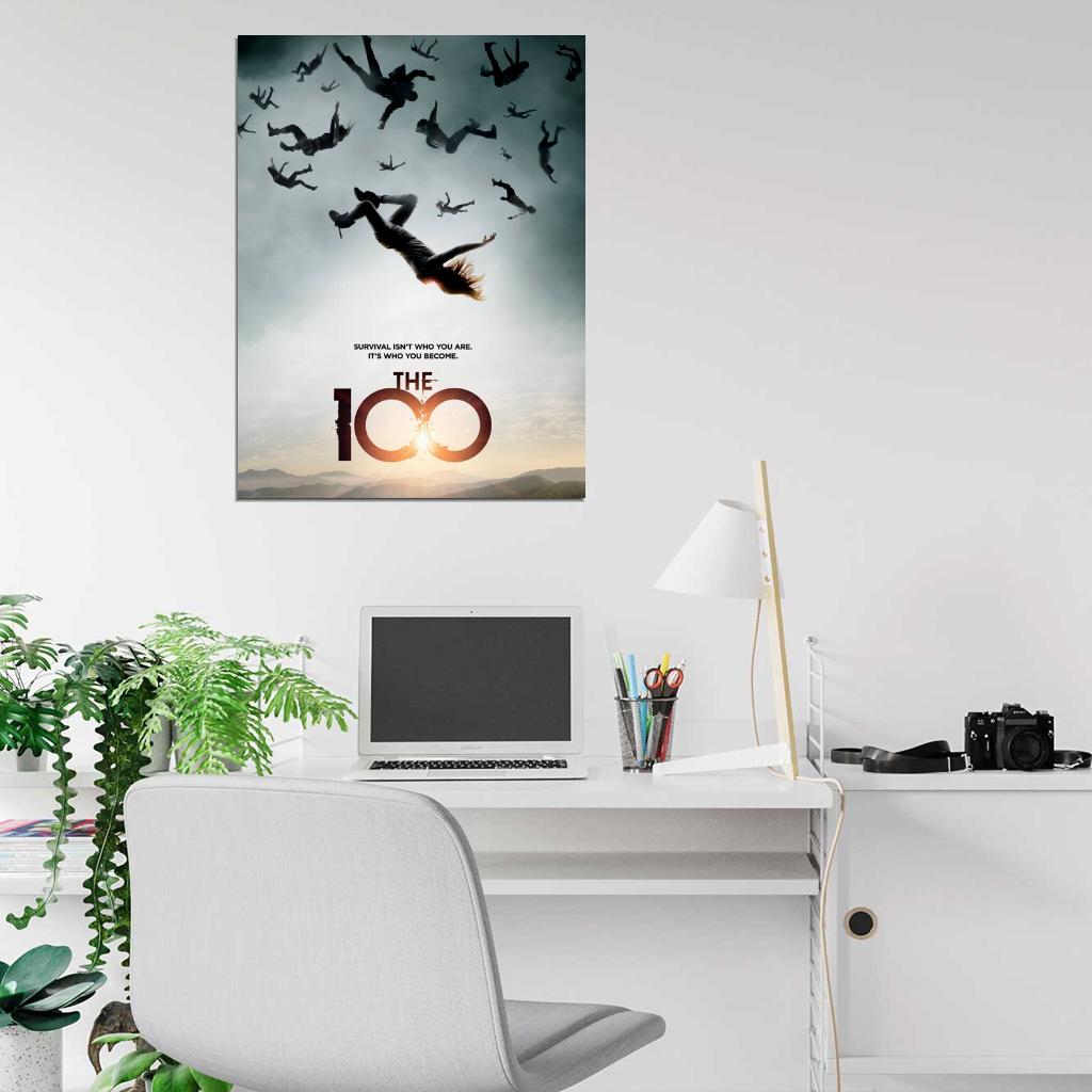 The 100 Tv Series Wall Art Print Poster