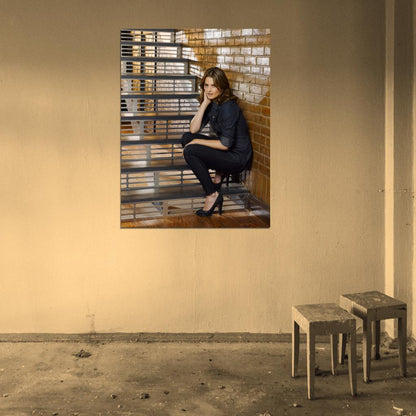 Castle Stana Katic Kate Beckett Tv Series Wall Art Print Poster