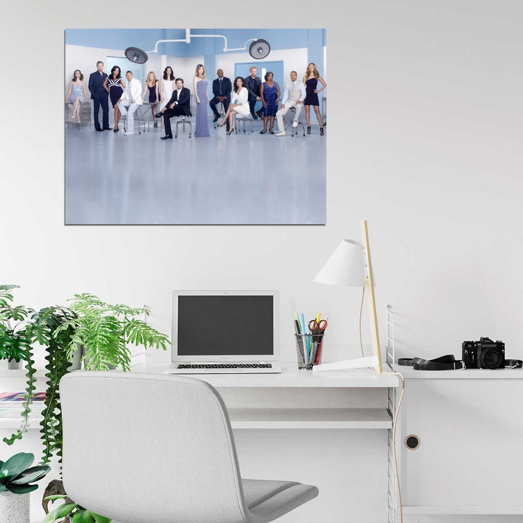 Grey's Anatomy Tv Series Wall Art Print Poster