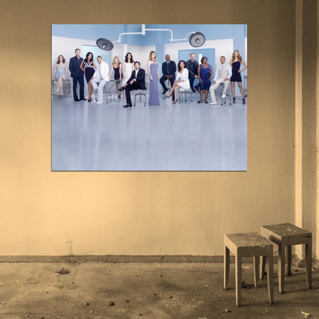 Grey's Anatomy Tv Series Wall Art Print Poster