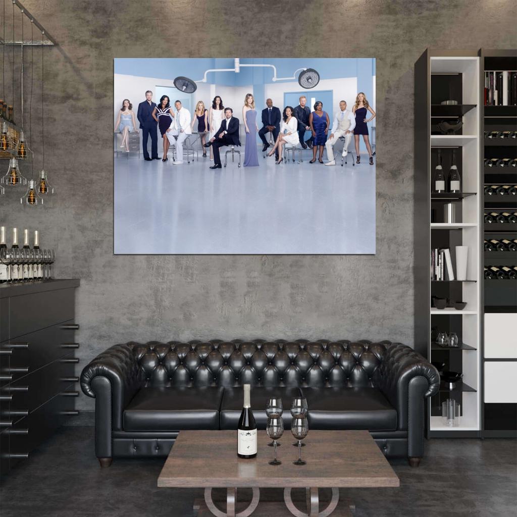 Grey's Anatomy Tv Series Wall Art Print Poster