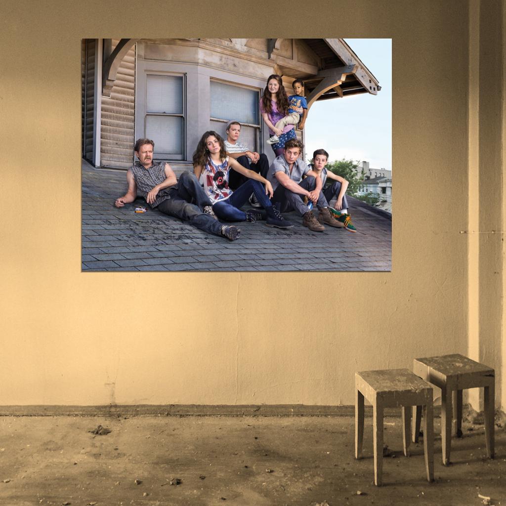 Shameless Characters Tv Series Wall Art Print Poster