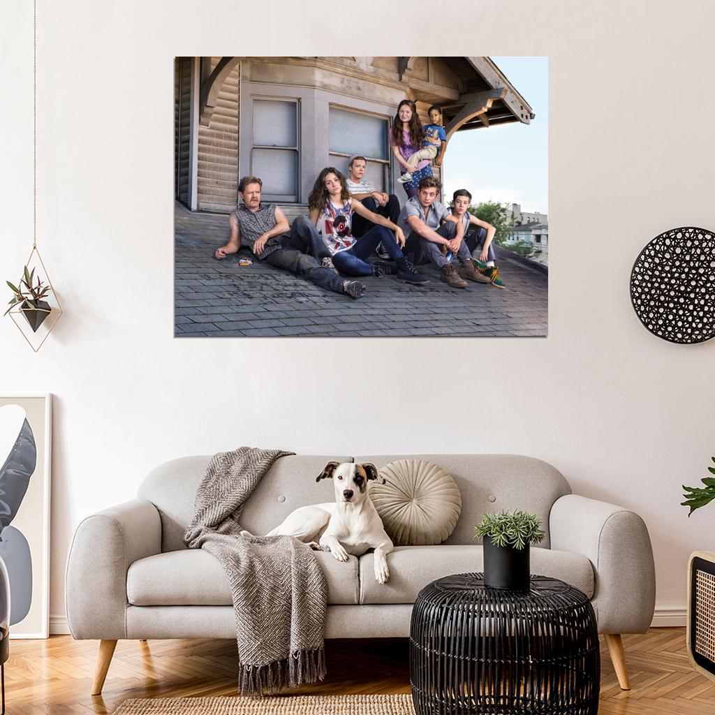 Shameless Characters Tv Series Wall Art Print Poster