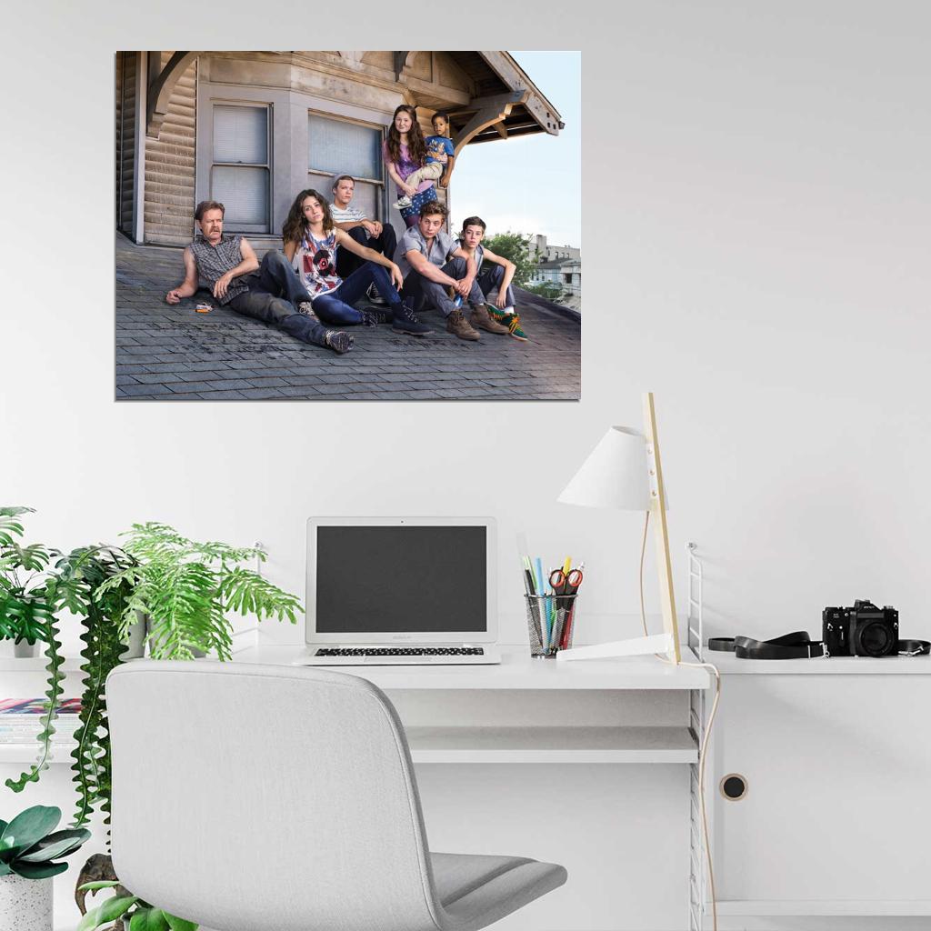 Shameless Characters Tv Series Wall Art Print Poster