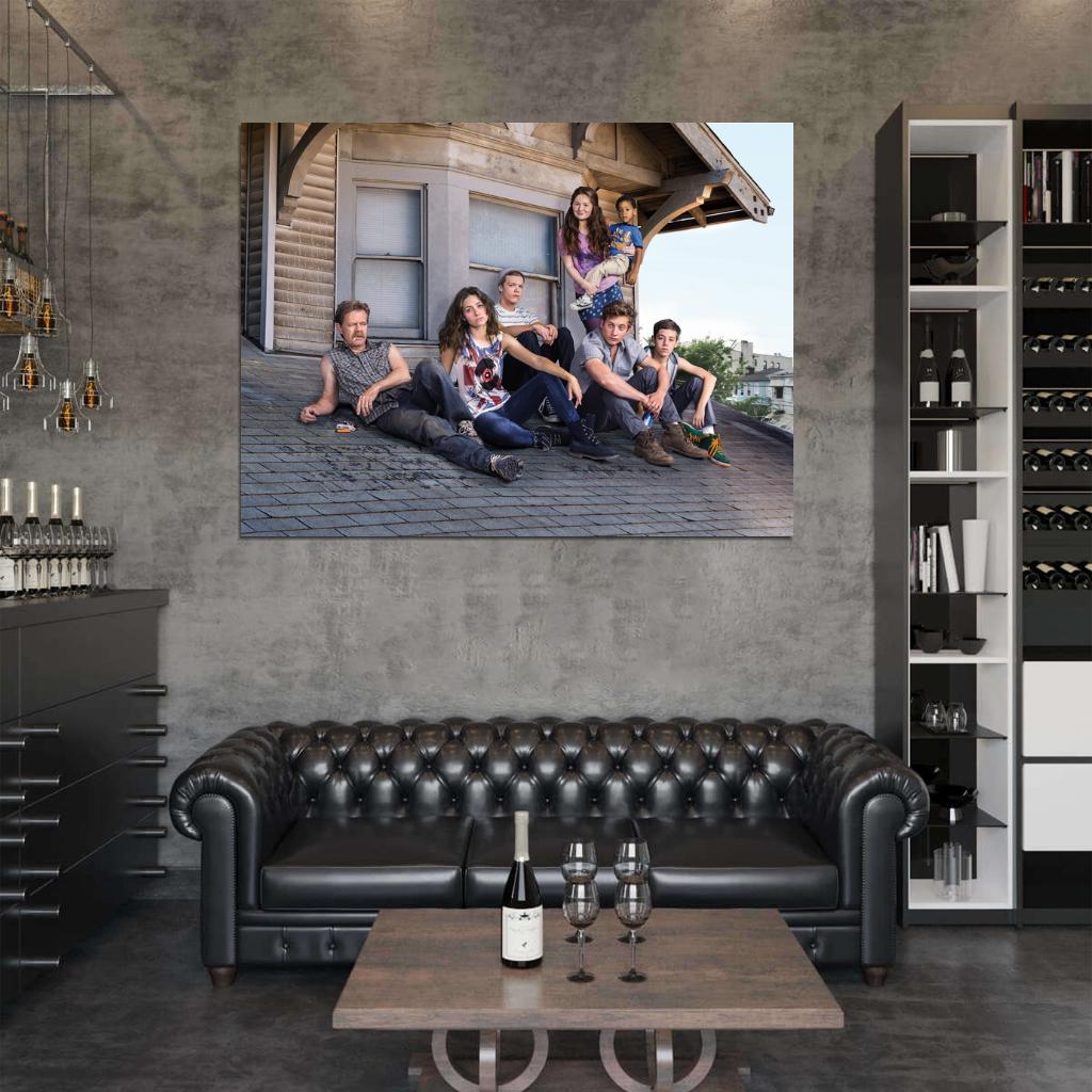 Shameless Characters Tv Series Wall Art Print Poster