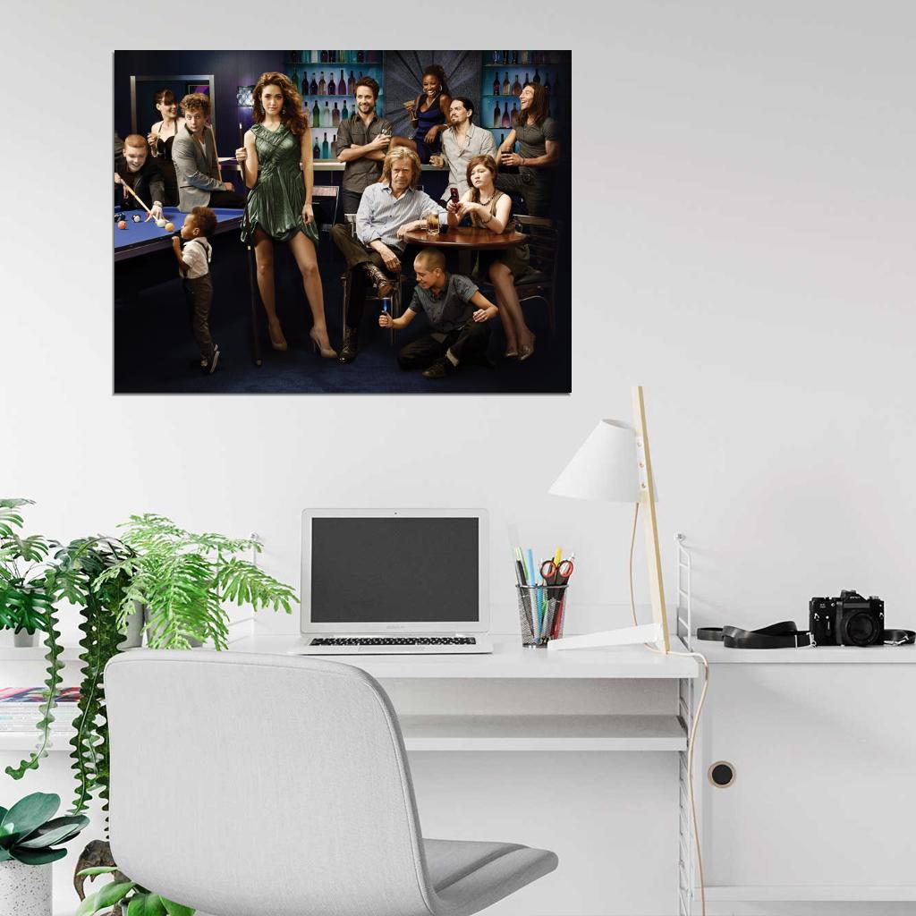 Shameless Characters Cast Tv Series Wall Art Print Poster