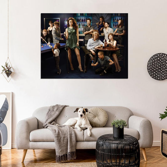 Shameless Characters Cast Tv Series Wall Art Print Poster