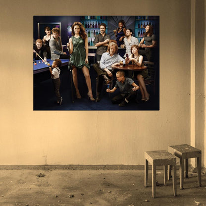 Shameless Characters Cast Tv Series Wall Art Print Poster