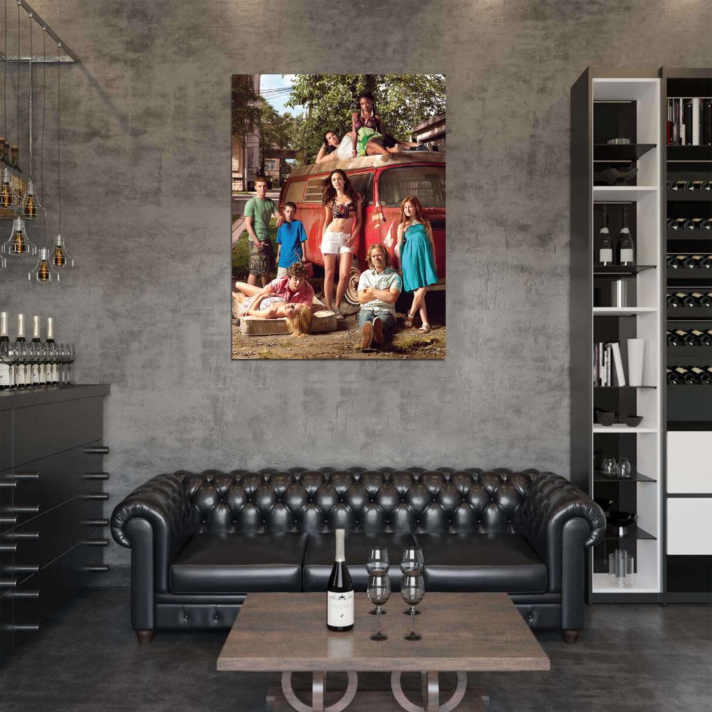 Shameless Characters Cast Tv Series Wall Art Print Poster