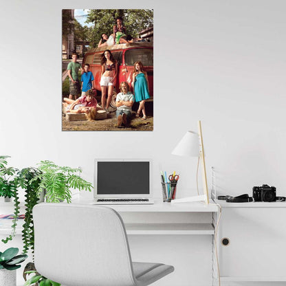 Shameless Characters Cast Tv Series Wall Art Print Poster