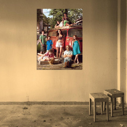 Shameless Characters Cast Tv Series Wall Art Print Poster