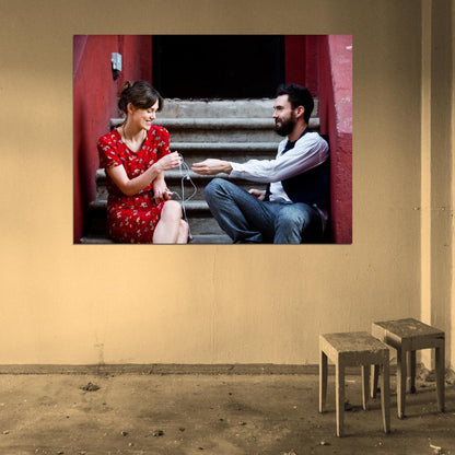 Begin Again Keira Knightley Adam Levine Movie Wall Art Print Poster