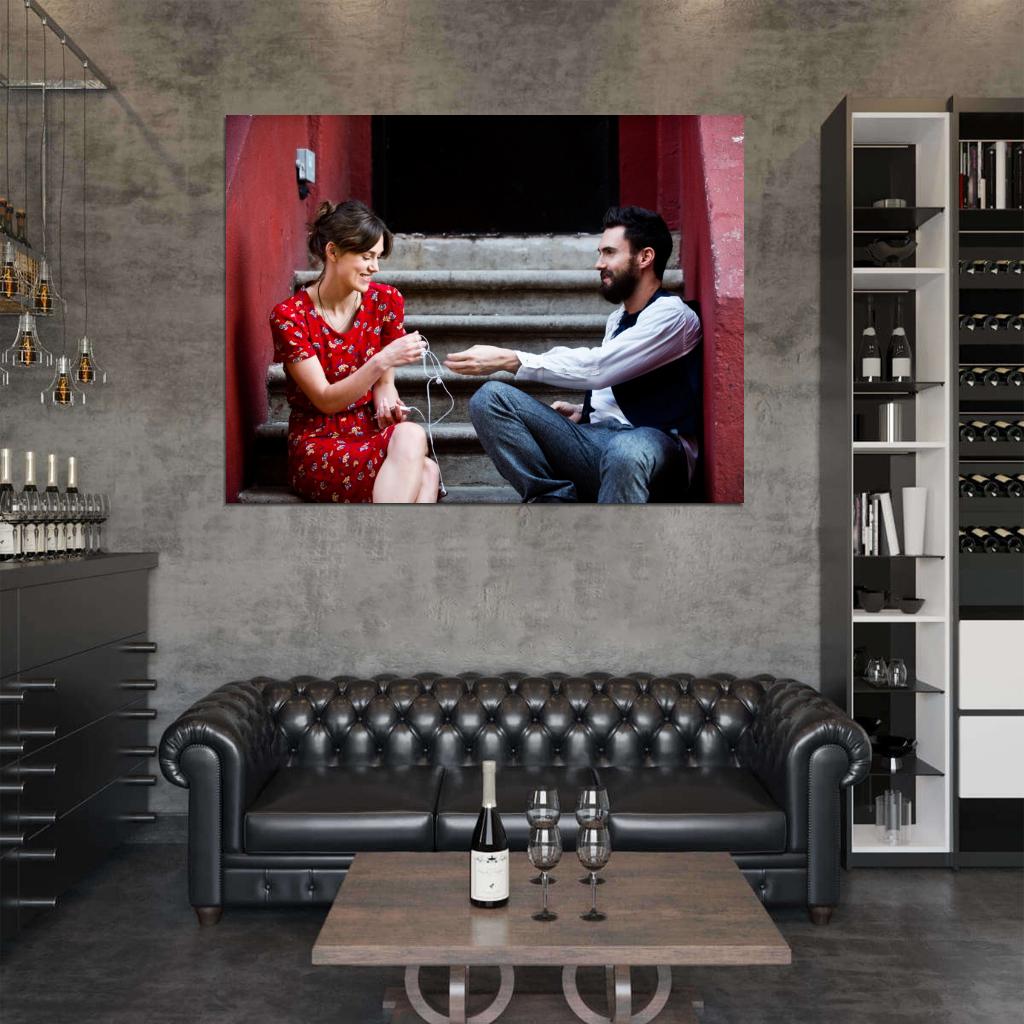 Begin Again Keira Knightley Adam Levine Movie Wall Art Print Poster