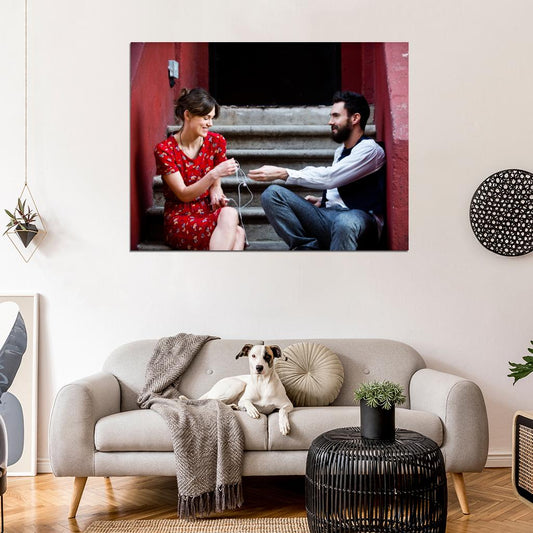 Begin Again Keira Knightley Adam Levine Movie Wall Art Print Poster