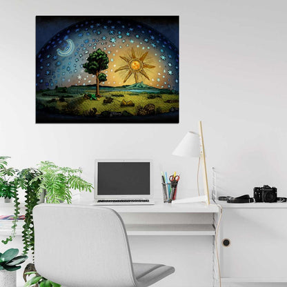 Cosmos A Space Time Odyssey Art Painting Tv Series Wall Art Print Poster