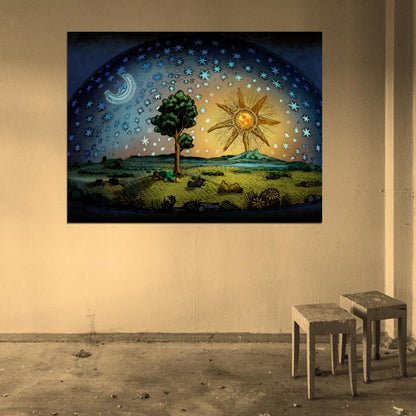 Cosmos A Space Time Odyssey Art Painting Tv Series Wall Art Print Poster
