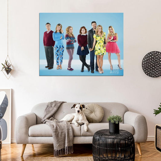 Suburgatory Characters Cast Tv Series Wall Art Print Poster