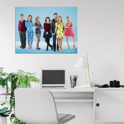 Suburgatory Characters Cast Tv Series Wall Art Print Poster