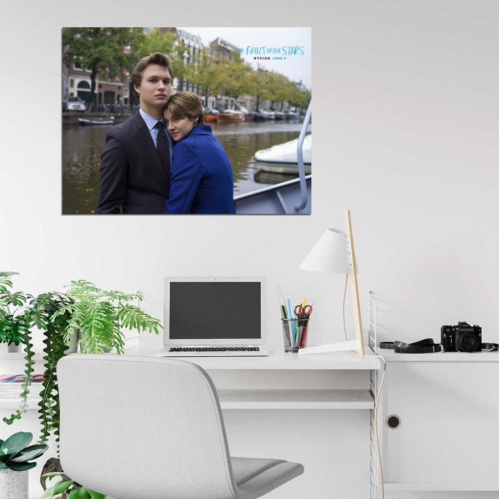 The Fault In Our Stars Hazel Augustus Movie Wall Art Print Poster